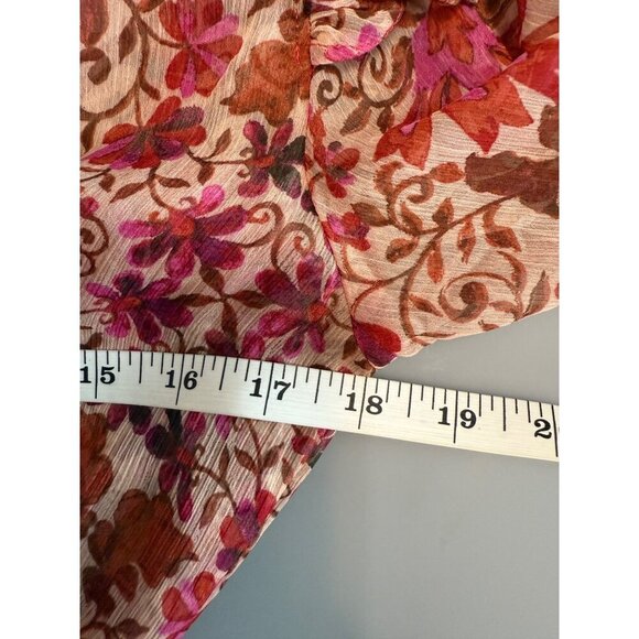 NWT Misa Los Angeles Veruka Mini Dress In Pink Hibiscus Floral Print XS - Picture 8 of 11